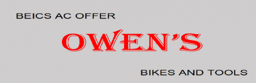 Owen's Bikes and Tools Company Logo