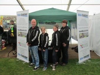 Bike Catcher at BMAD weekender - Paignton in Devon