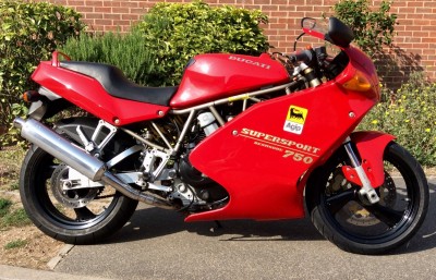 Image of **Rare** 1993 (K)  Ducati  750ss Supersport - Red - V-Twin 